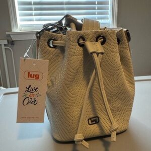 Lug Pebble Quilted Shoulder Bag - WhirlyBird